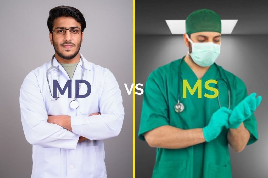 MD vs MS