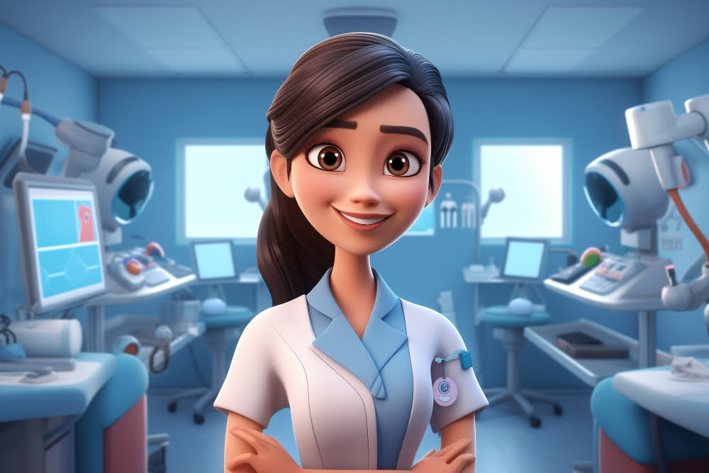 Radiology career doctor women