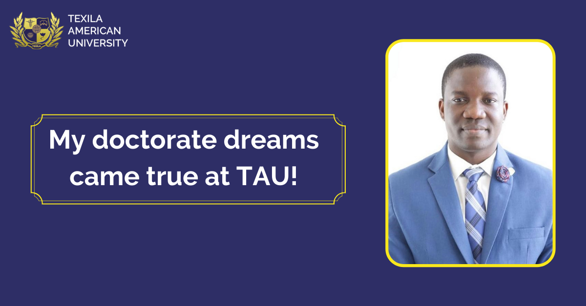 Carl Odame Gyenti with Phd in Management