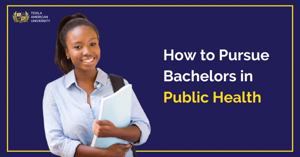 How To Pursue Bachelors In Public Health Degree | Texila